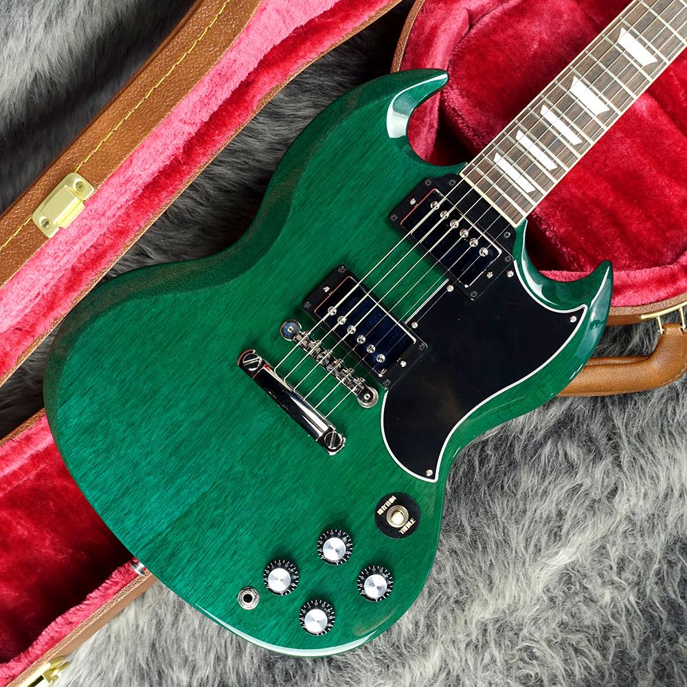 SG Standard '61 Stop Bar Translucent Teal Gibson エレクトリック