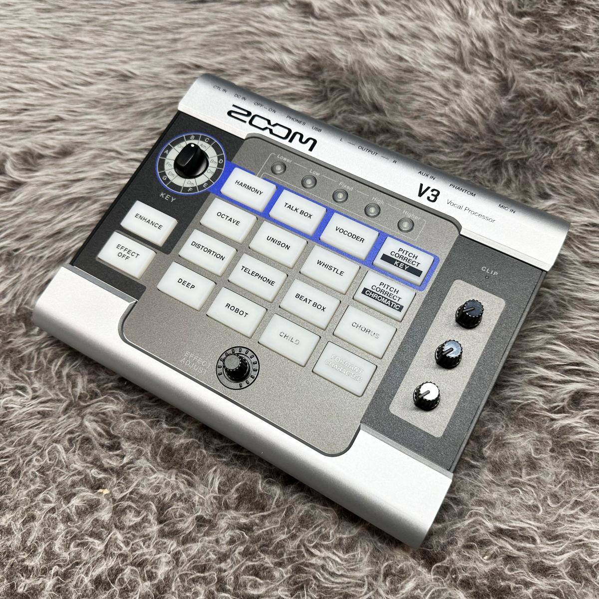 V3 VOCAL PROCESSOR ZOOM ボーカルエフェクター マルチエフェクター