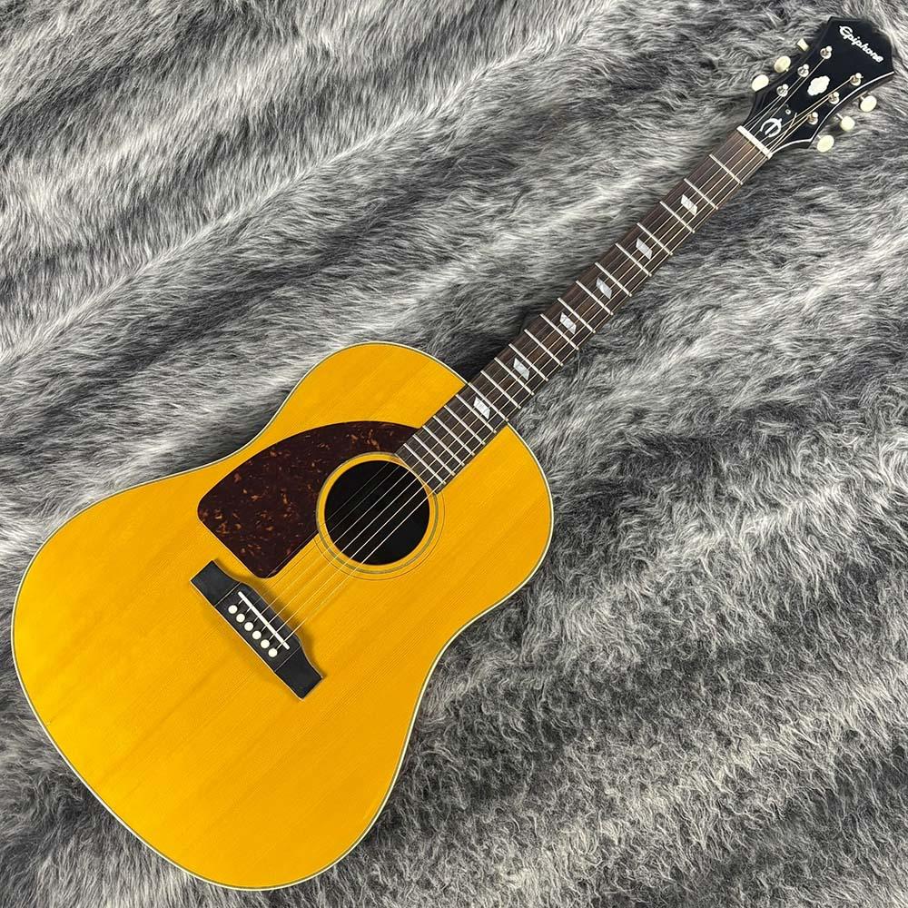 Inspired by 1964 Texan Antique Natural Left Hand Epiphone