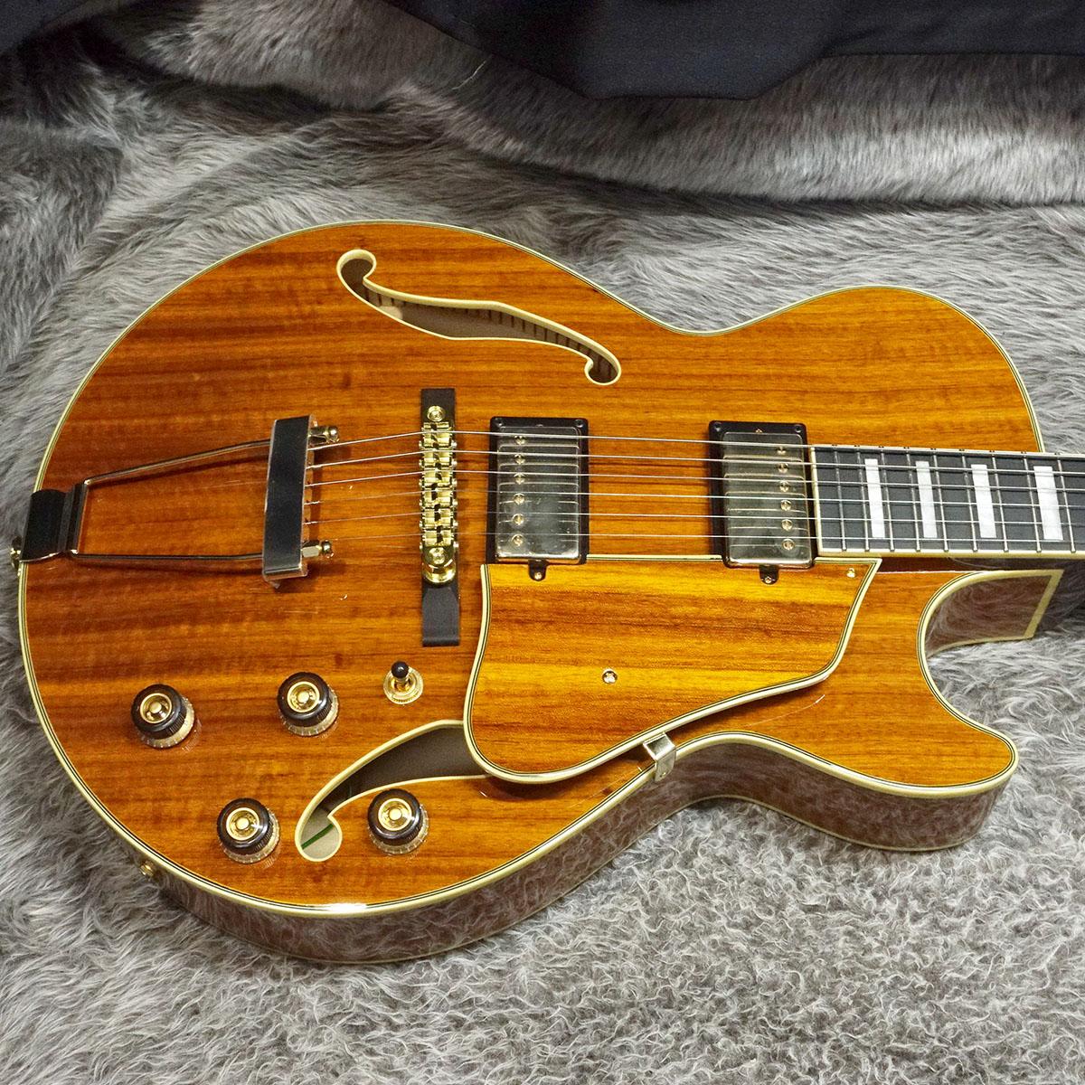 あっきーthe archguitar　フルアコ AG95K Natural Ibanez エレクトリックギター フルアコ 商品詳細