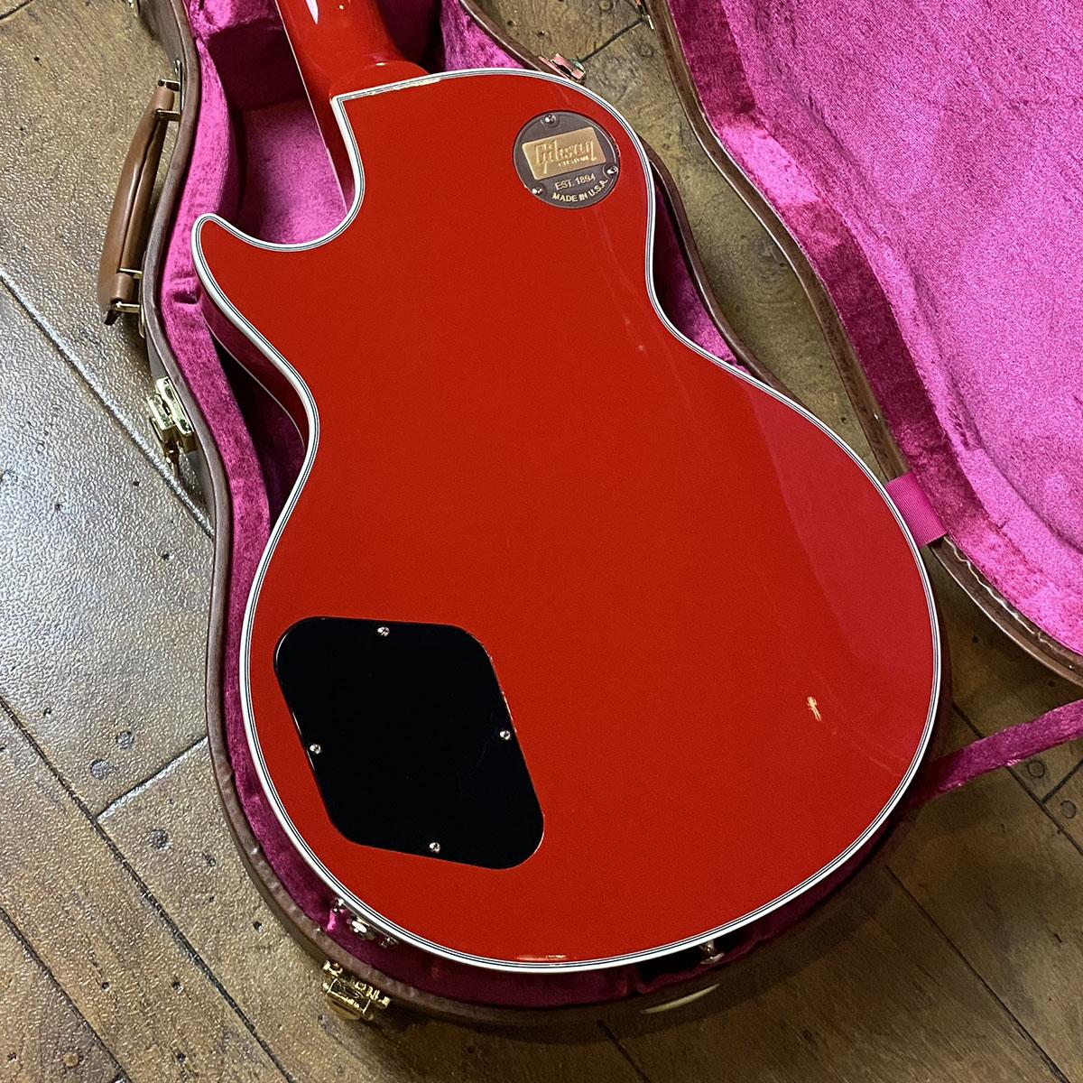 70s Les Paul Custom Ebony Top Red Back Gibson Custom Shop