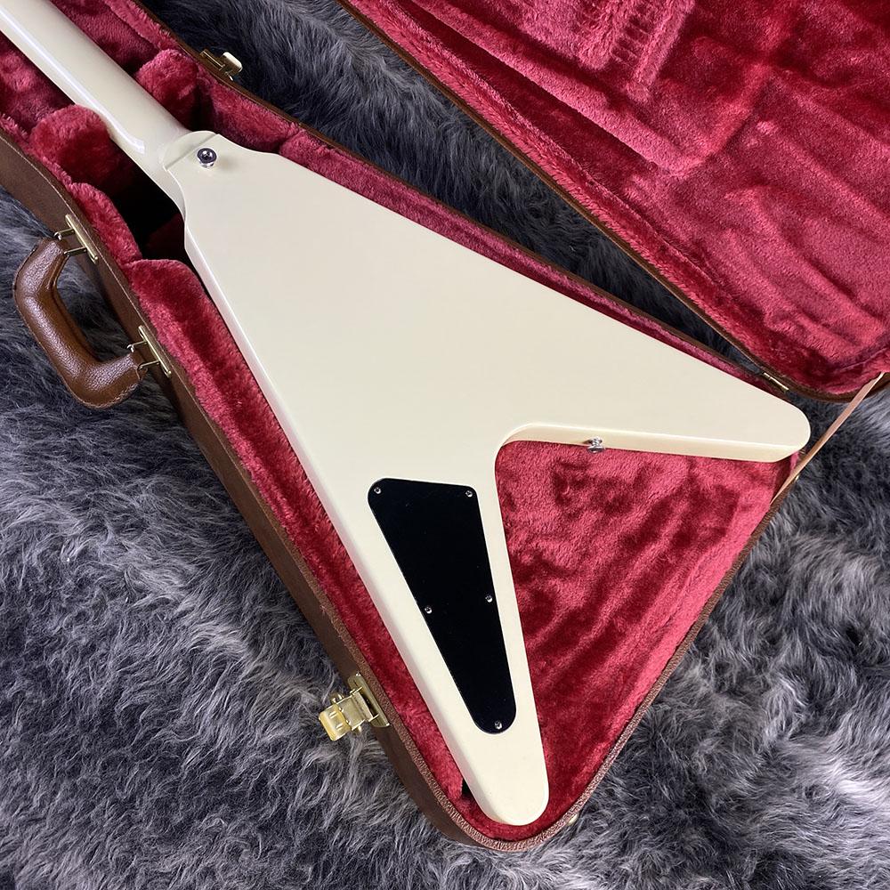80s Flying V Classic White Gibson エレクトリックギター Vタイプ