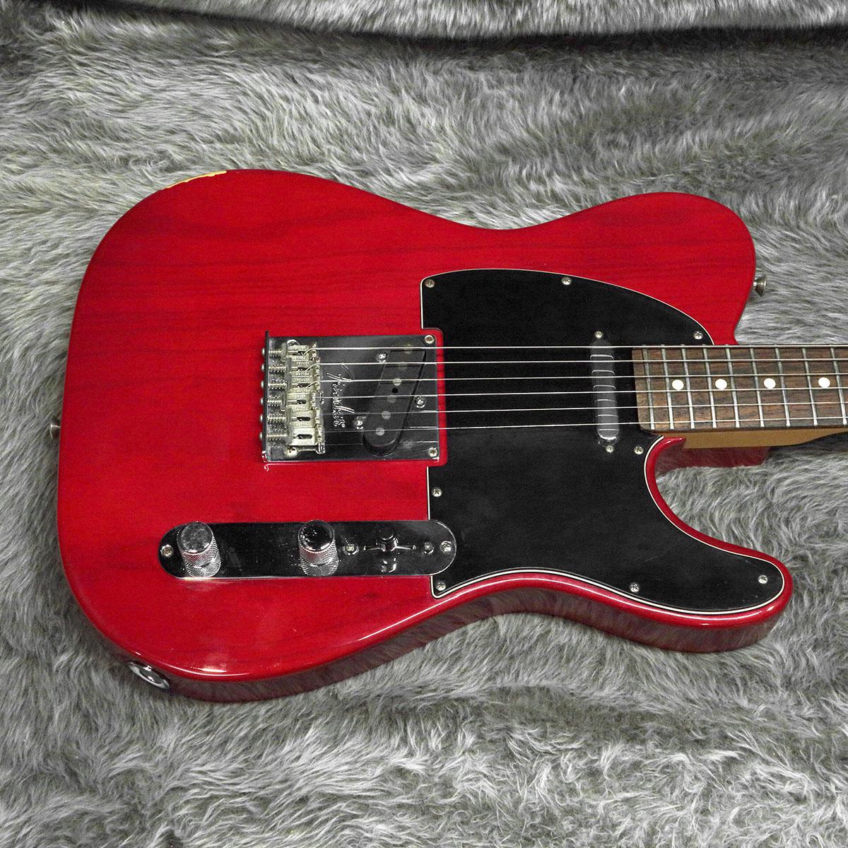 American Standard Telecaster RW Crimson Red Transparent Fender
