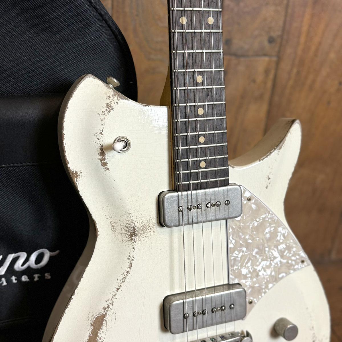 Oltre RB6 Olympic White Heavy Distress FANO エレクトリックギター