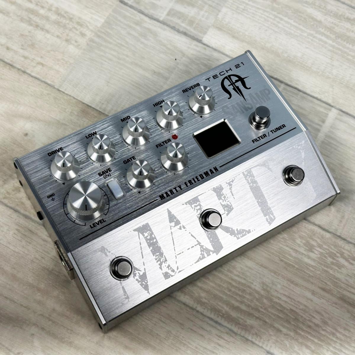 Marty Friedman Signature SansAmp MF1 Tech 21 ギター用エフェクター