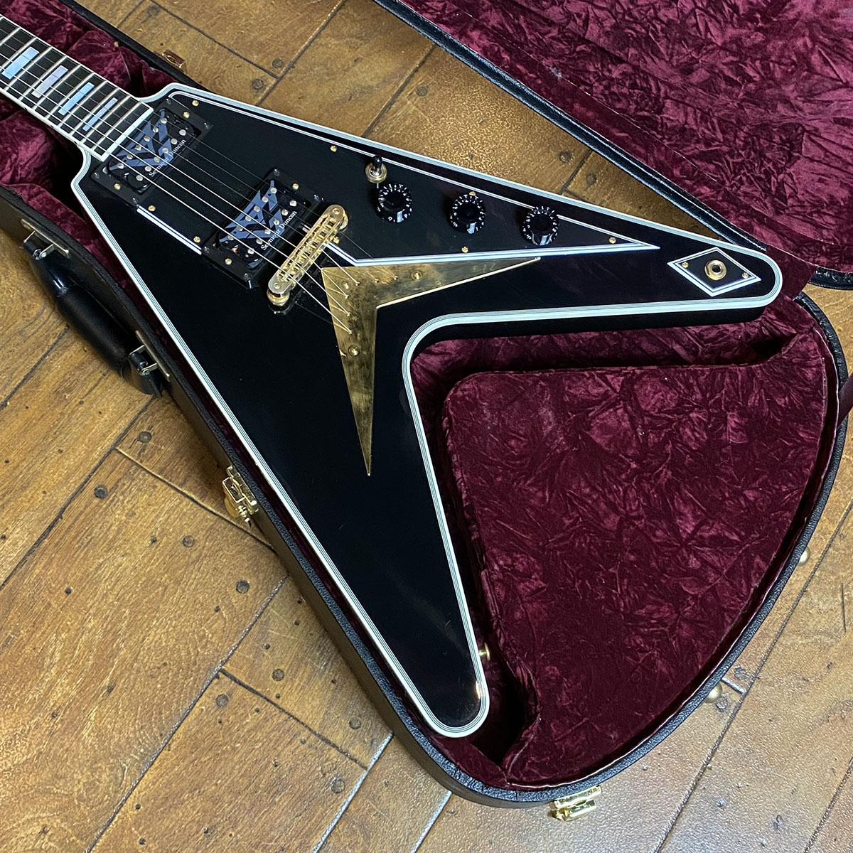 Flying V Custom Ebony Gibson Custom Shop エレクトリックギター V