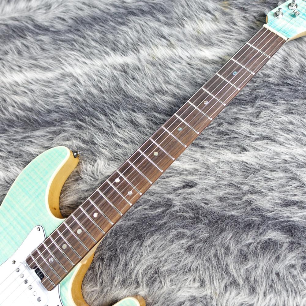 714-AE200LTD Caribbean Blue Aria Pro II エレクトリックギター