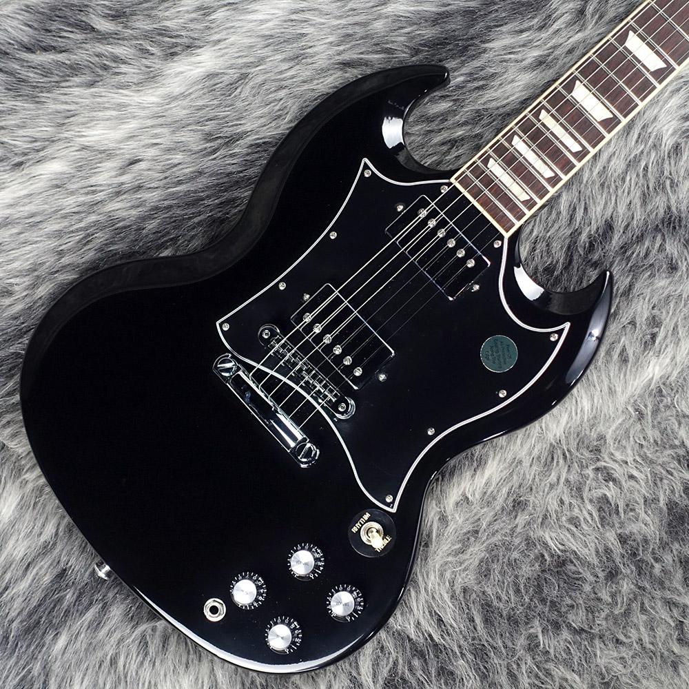 I*u様 Gibson SG ブラック エレキギター Gibson SG Standard Electric Guitar (with Soft Case) | zZounds