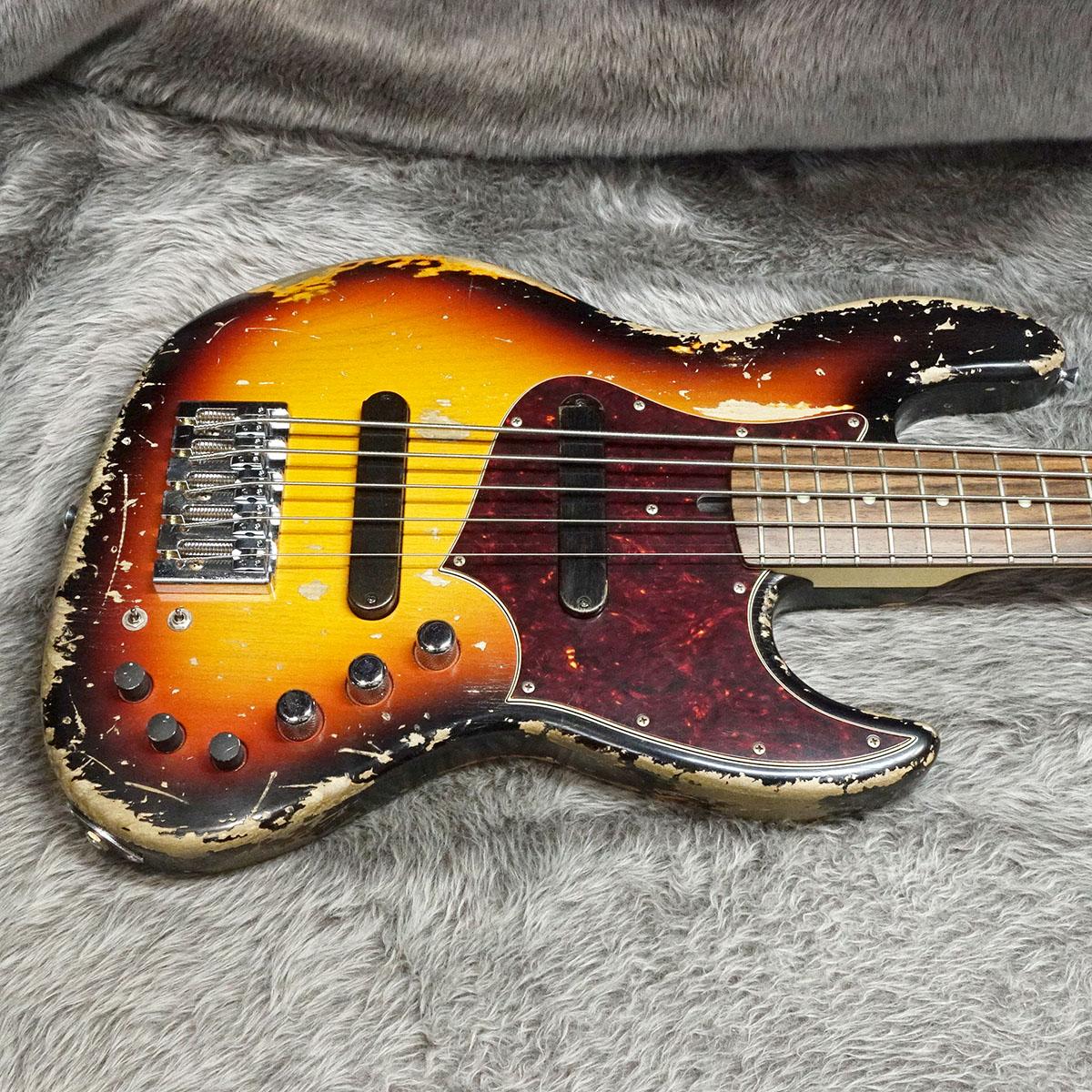 XJ-1T 5st R 3Tone Sunburst Super Heavy Aged XOTiC エレクトリック