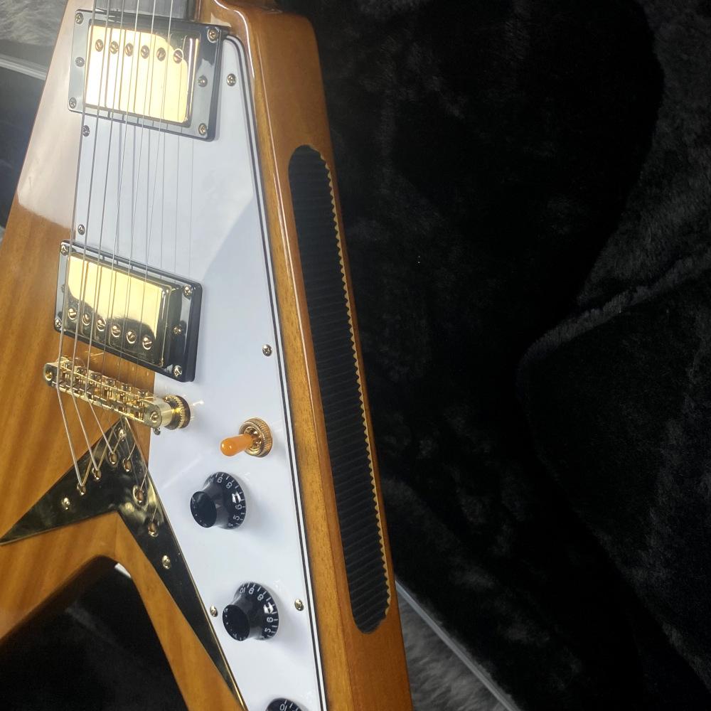 1958 Korina Flying V Natural Epiphone エレクトリックギター Vタイプ