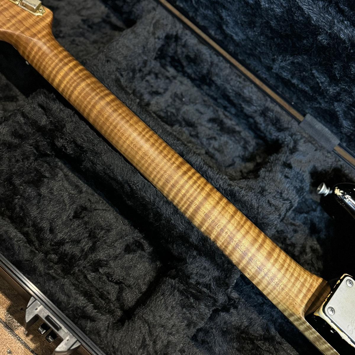 XSC-2 Ash Heavy Aged 5A Grade Roasted Flame Maple Neck 3-Tone