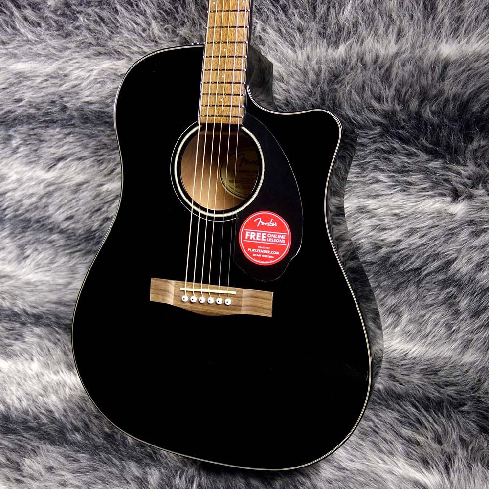 CD-60SCE Black Fender エレクトリック・アコースティックギター