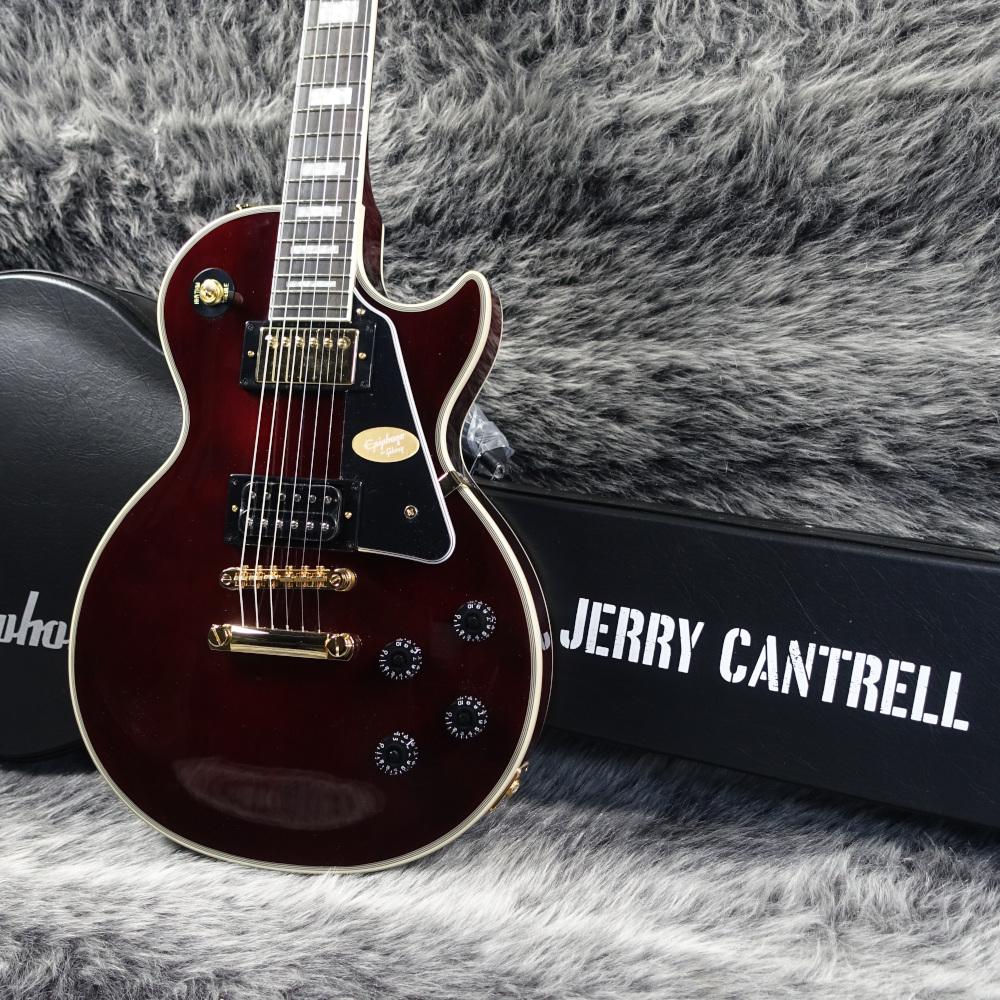 Jerry Cantrell Wino Les Paul Custom Dark Wine Red Epiphone