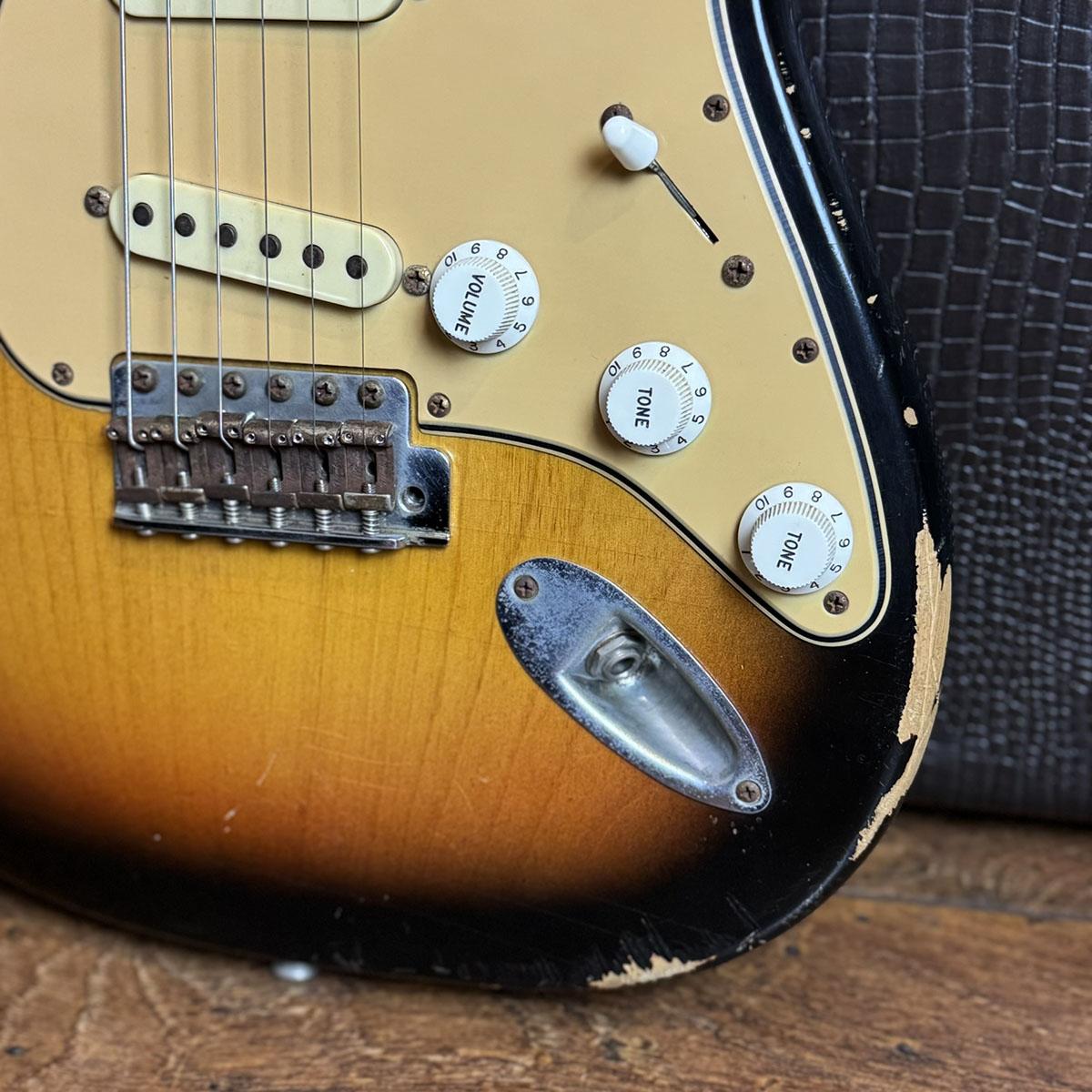 Old Friend Contour Greenguard Road Warrior (Heavy) 3Tone Burst RS