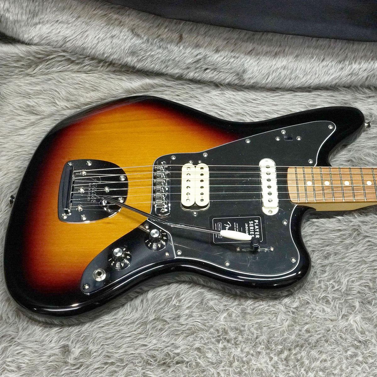 Player Jaguar PF 3 Color Sunburst Fender エレクトリックギター