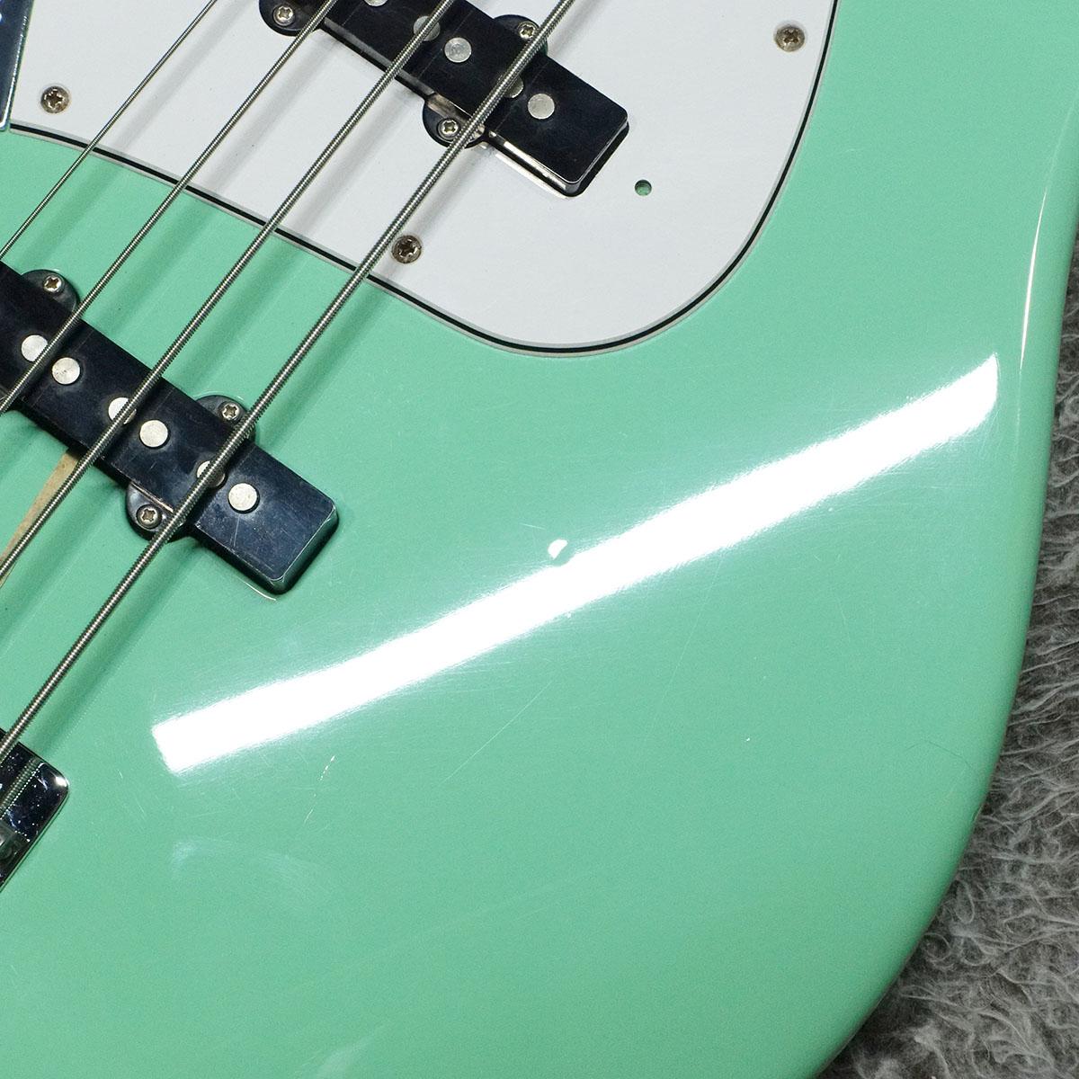 Made In Japan Traditional 60s Jazz Bass Left-Handed RW Surf Green