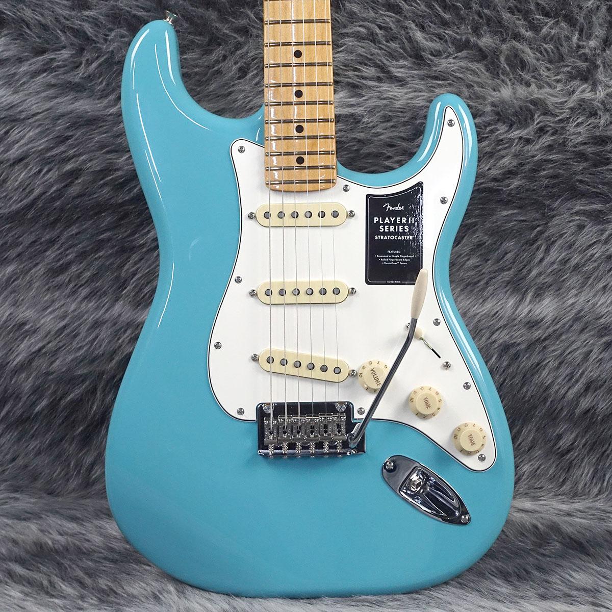 Player II Stratocaster MN Aquatone Blue Fender エレクトリック
