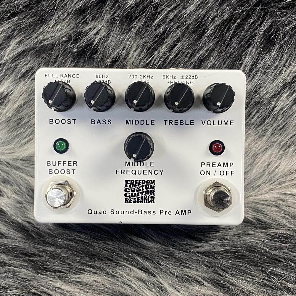 Quad Sound-Bass Pre AMP FREEDOM CUSTOM GUITAR RESEARCH ベース用
