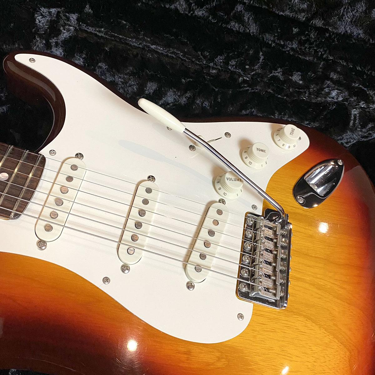American Custom Stratocaster Chocolate 3 Tone Sunburst 2016 w