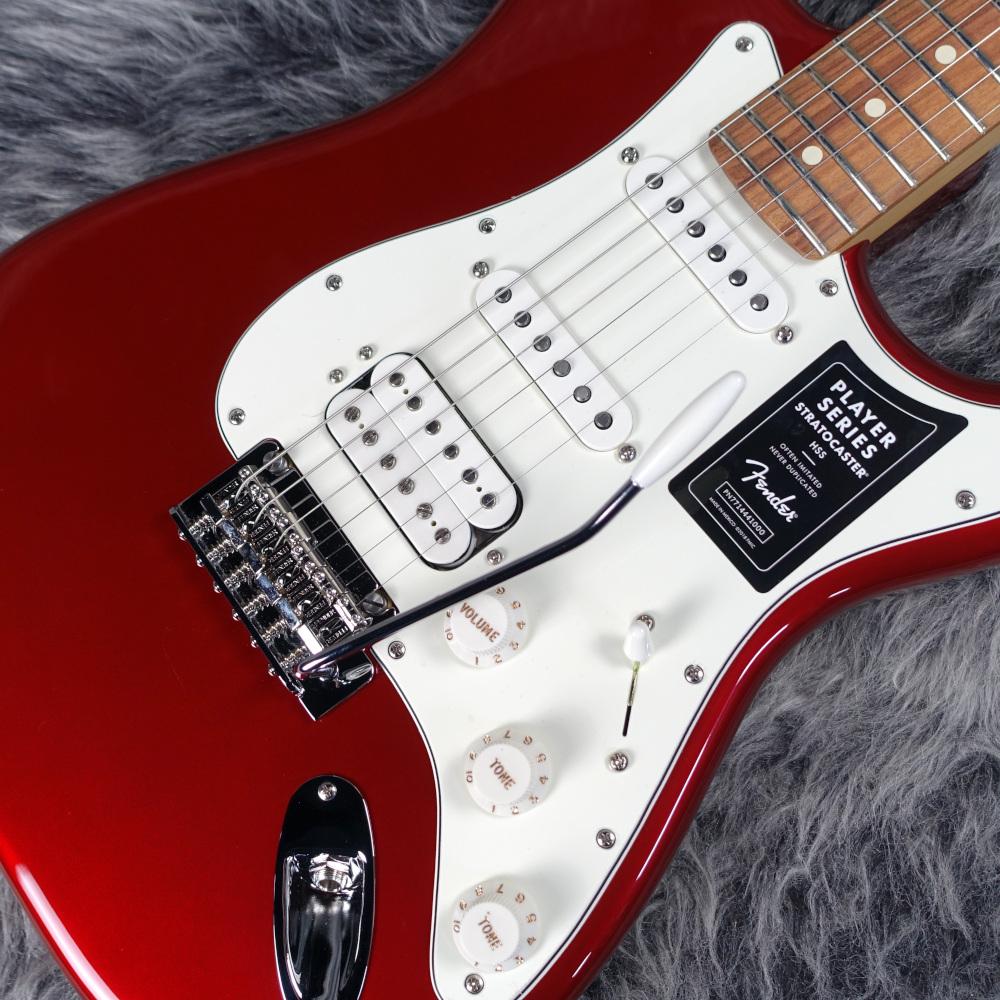 Player Stratocaster HSS Candy Apple Red/PF Fender エレクトリック
