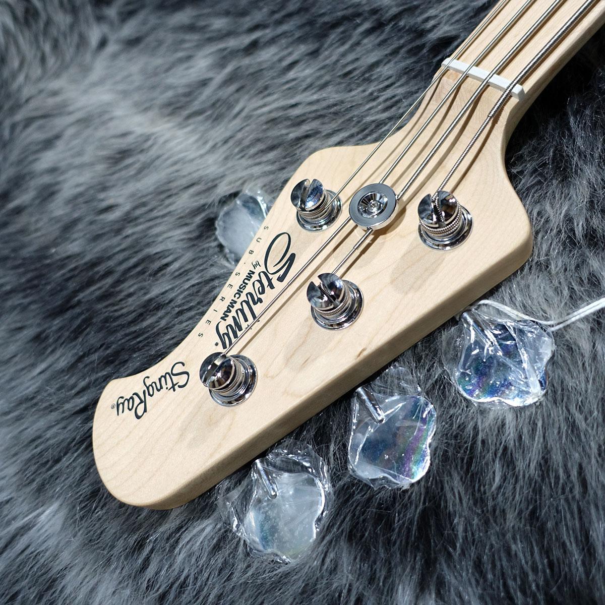 新品　保護シール有　Music Man SUB StingRay Ray4 Sterling By Musicman SUB STINGRAY RAY4 BLACK エレキベース(S.U.B.