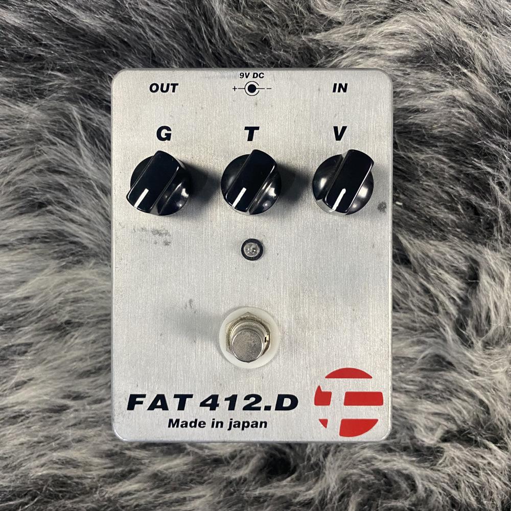412.D FAT ギター用エフェクター オーバードライブ 商品詳細