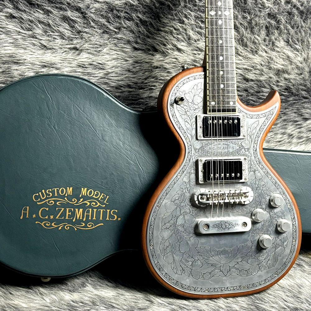 C24MF Natural ZEMAITIS エレクトリックギター レスポールタイプ 商品