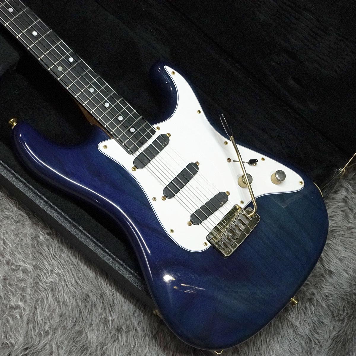 M Series Trans Blue Valley Arts エレクトリックギター ストラト