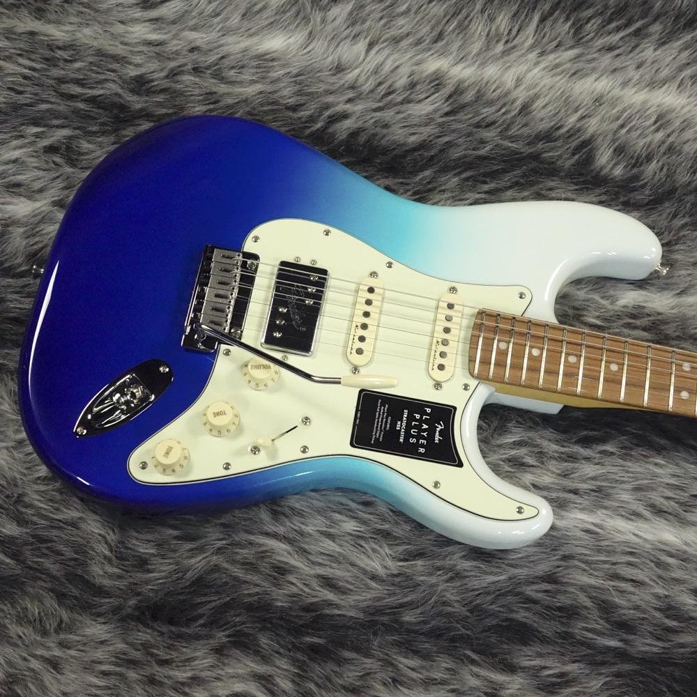 Mexico Player Plus Stratocaster HSS Belair Blue Fender