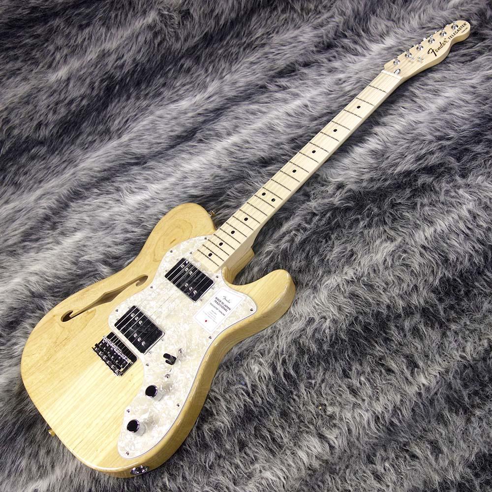 Made in Japan Traditional 70s Telecaster Thinline Natural Fender 