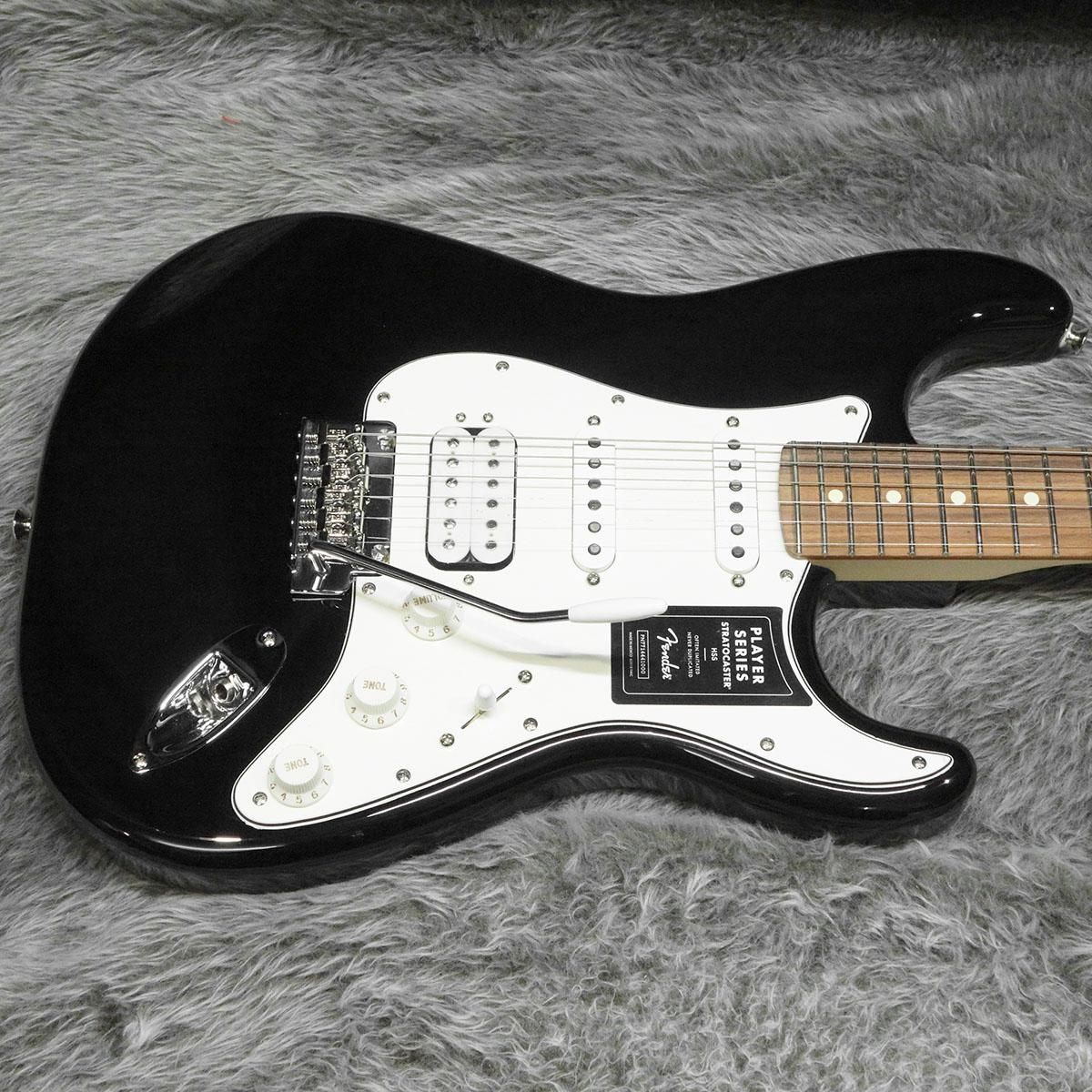 Player Stratocaster HSS PF Black Fender エレクトリックギター
