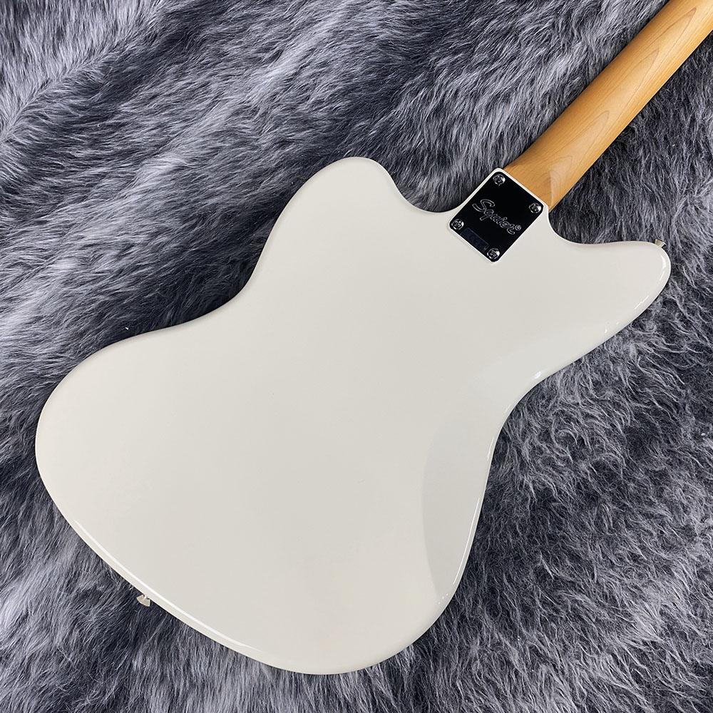 J Mascis Jazzmaster Gold Anodized Pickguard Vintage White Squier