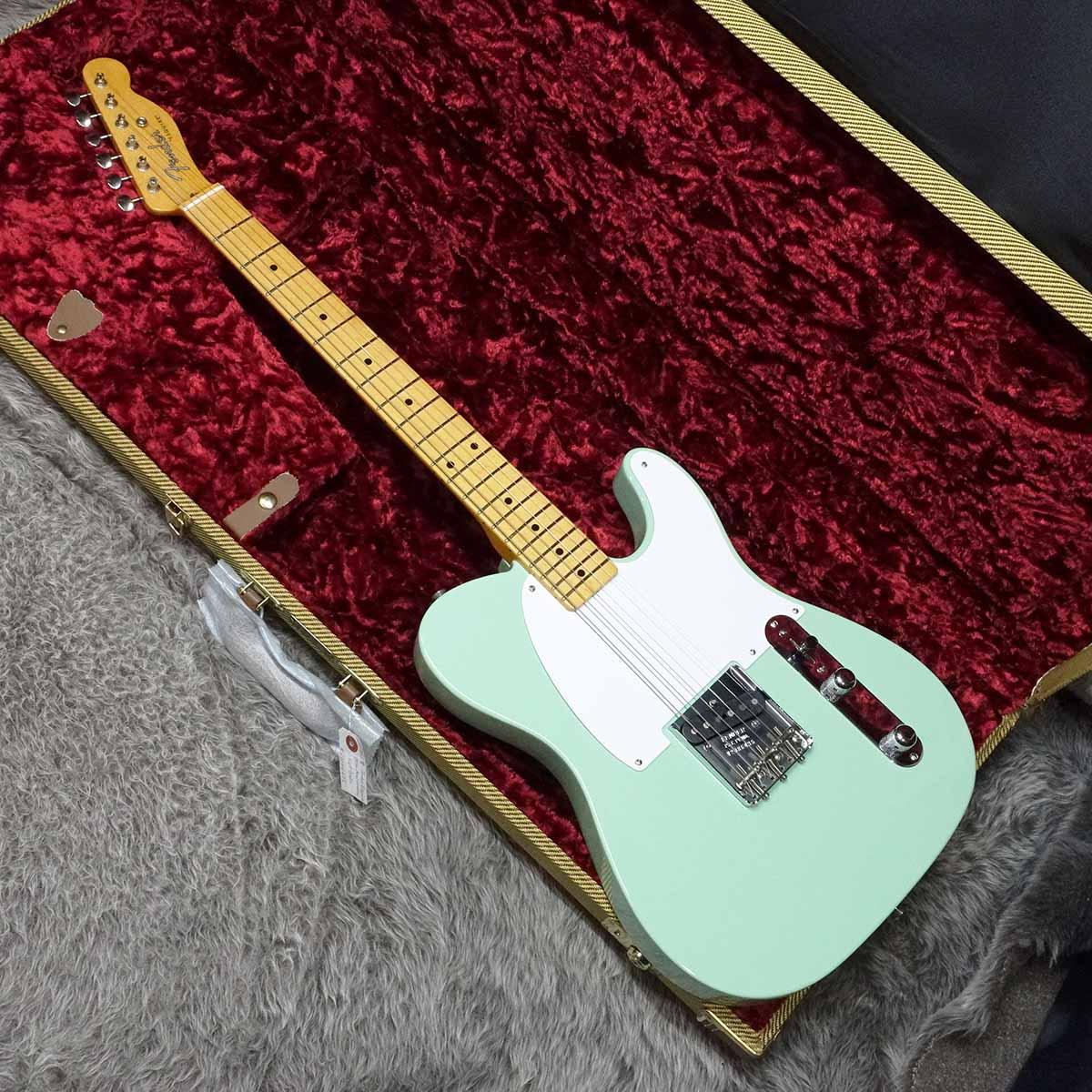 70th Anniversary Esquire MN Surf Green Fender エレクトリックギター