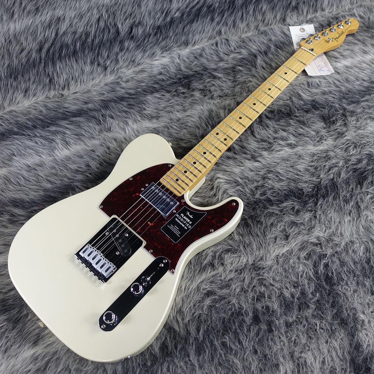 Player II Modified Telecaster SH Olympic Pearl Fender
