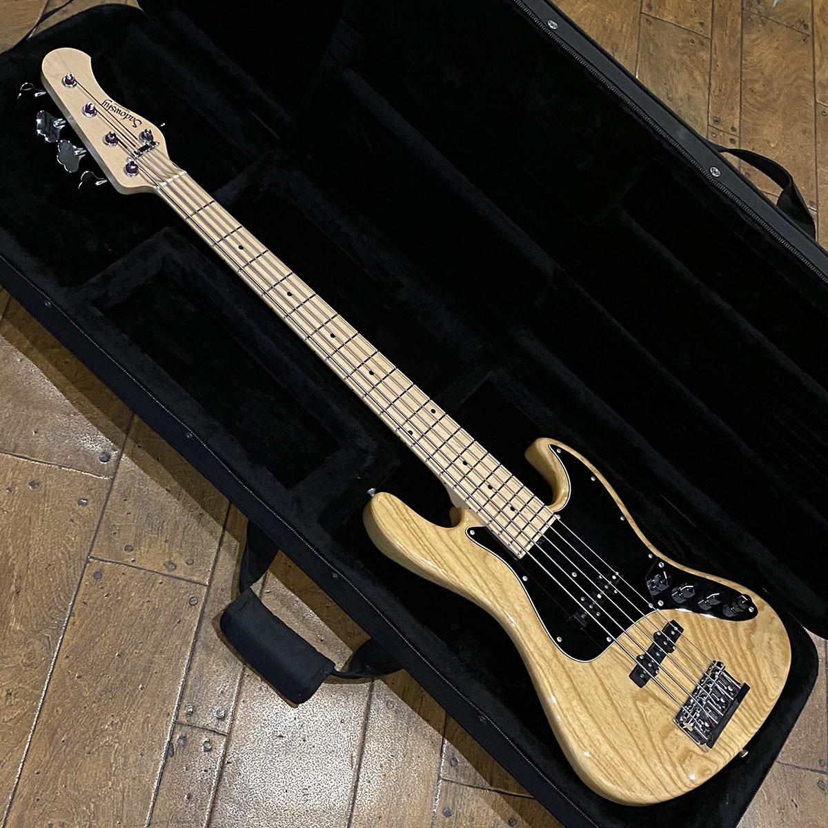 最終値引き！【sadowsky metroline】　MV5-24 NAT  保証書、セミハードケースつき　5/31まで！ Metroline MV5 Natural Sadowsky エレクトリック・ベース JBタイプ