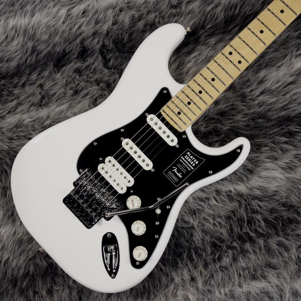 Player Stratocaster with Floyd Rose Polar White Fender