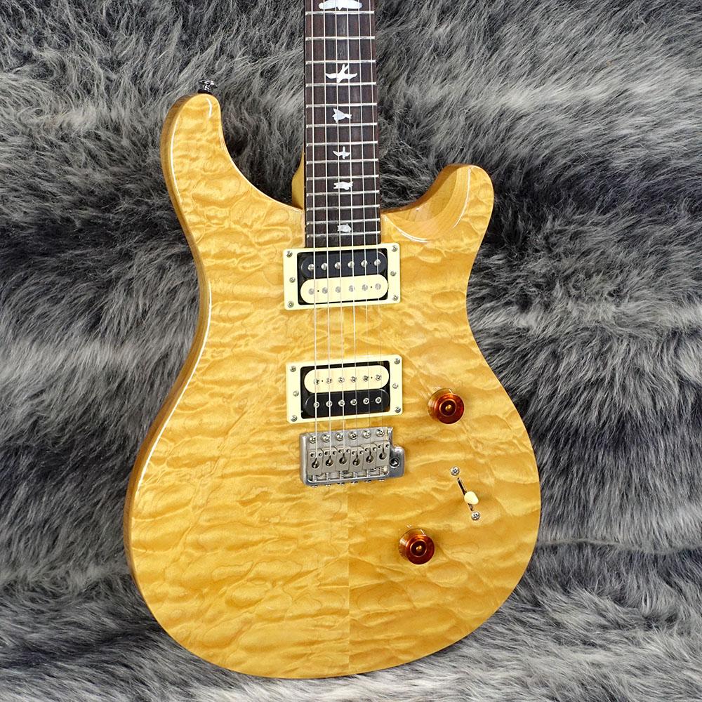 ギター PRS SE Custom24 Beveled Maple Top PRS SE Custom24 Beveled Quilt Maple Top Natural 2013 Paul Reed