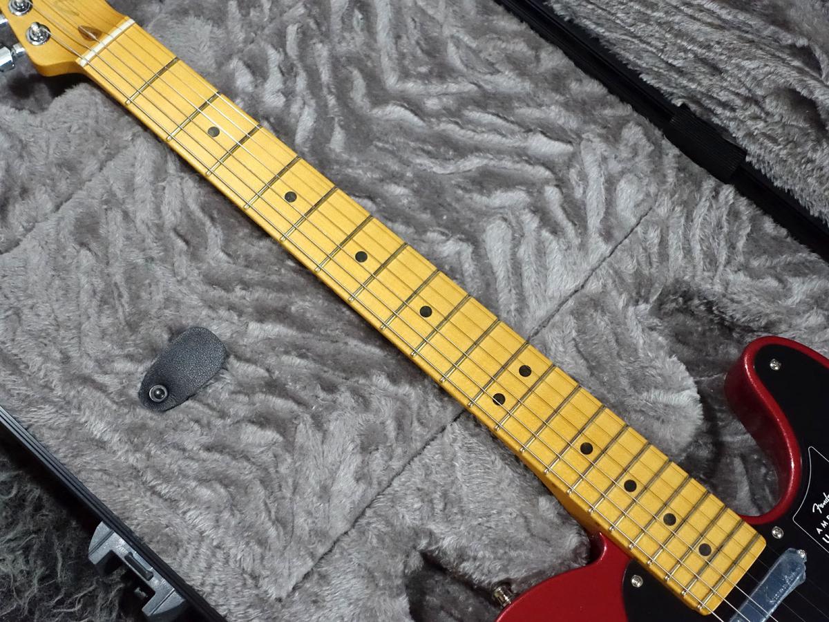 American Ultra II Telecaster Maple Fingerboard Sinister Red Fender 