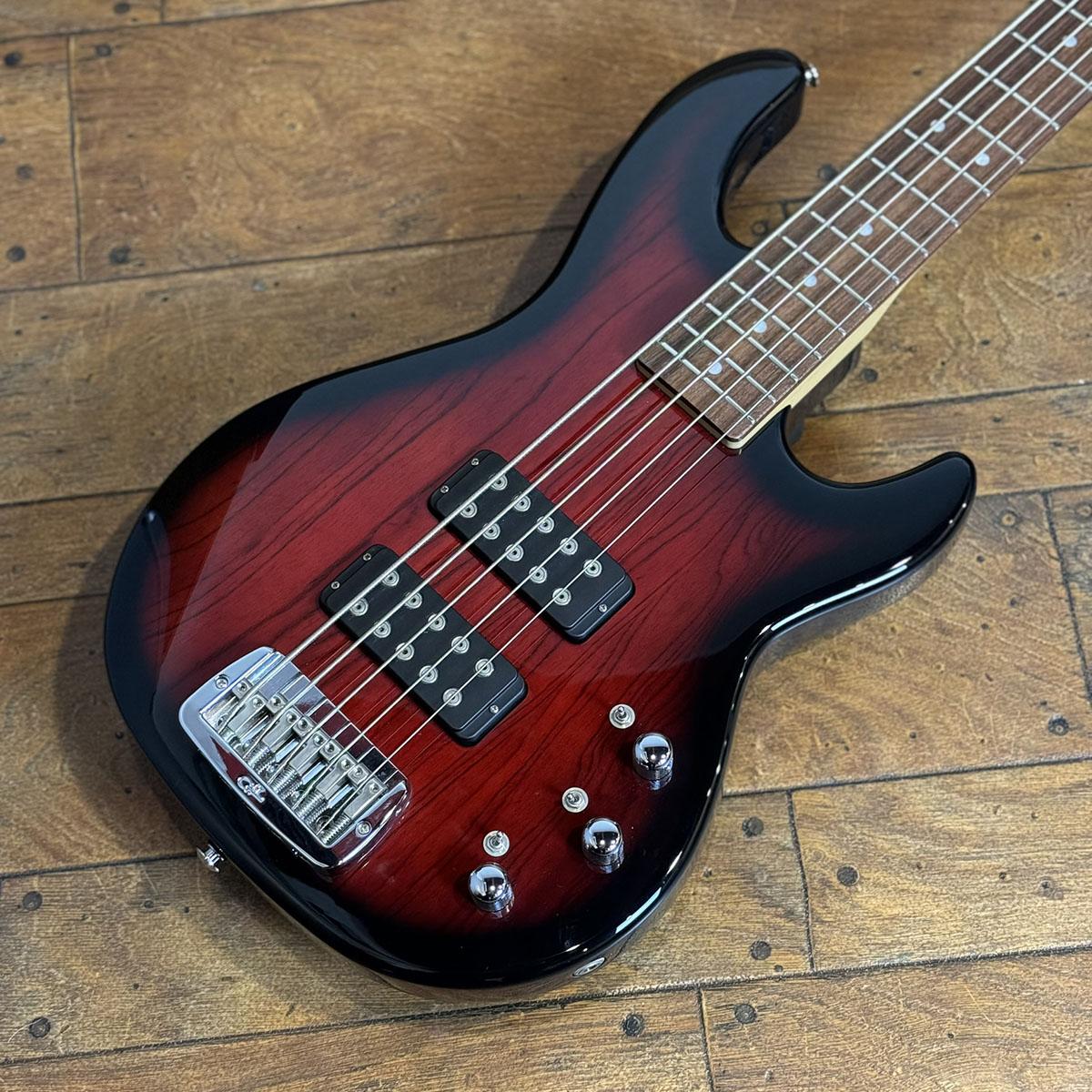 Premium L-2500 Red Burst G&L エレクトリック・ベース MMタイプ 商品 