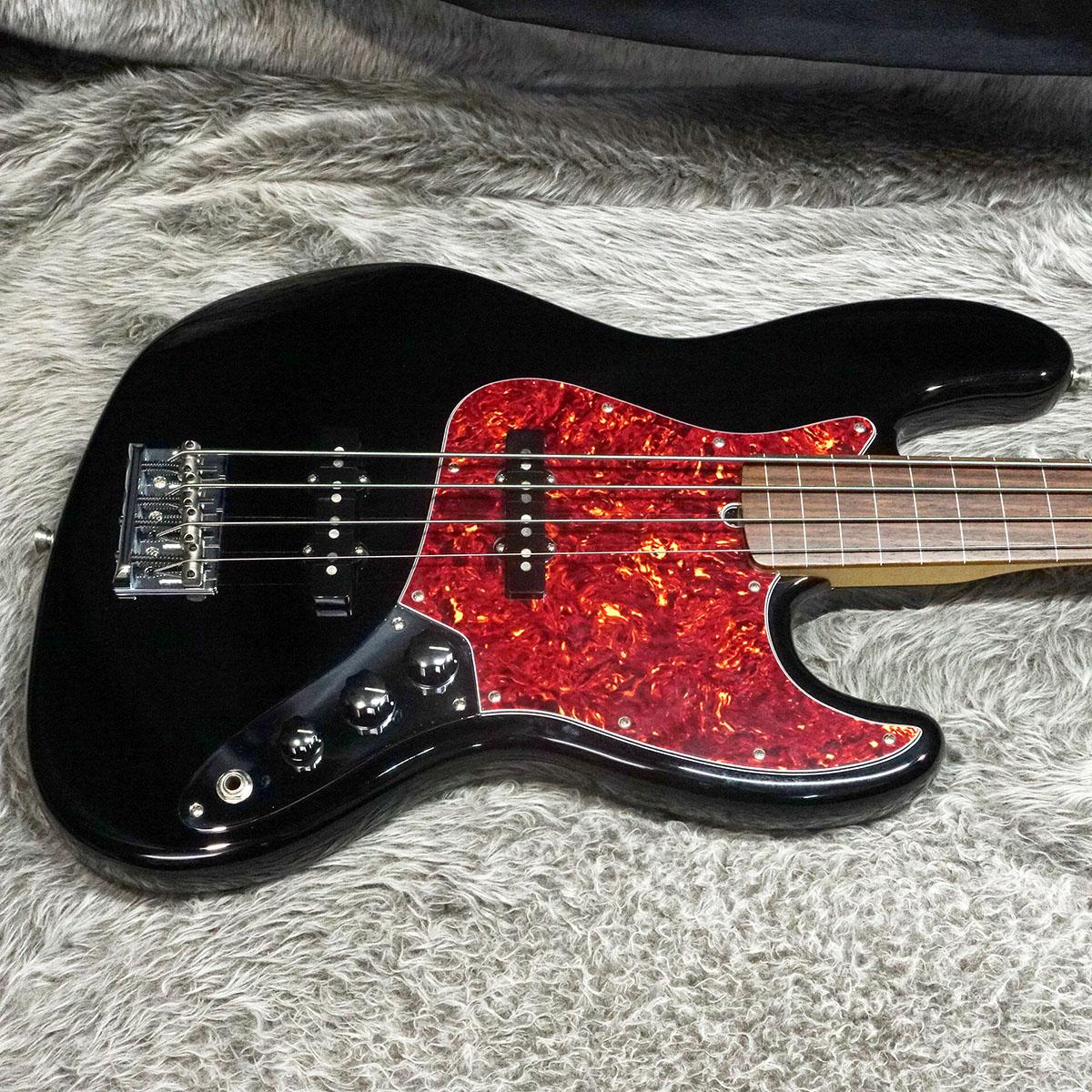 American Professional Jazz Bass Fretless RW Black Fender