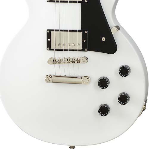 Inspired by Gibson Les Paul Studio Alpine White Epiphone