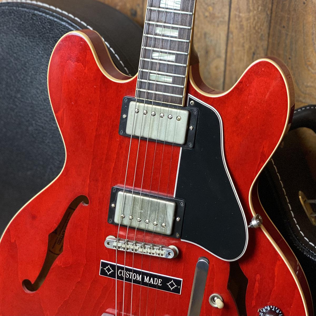 1963 ES-335TDC VOS Bigsby w/Custom Made Plate 2016 60s Cherry 