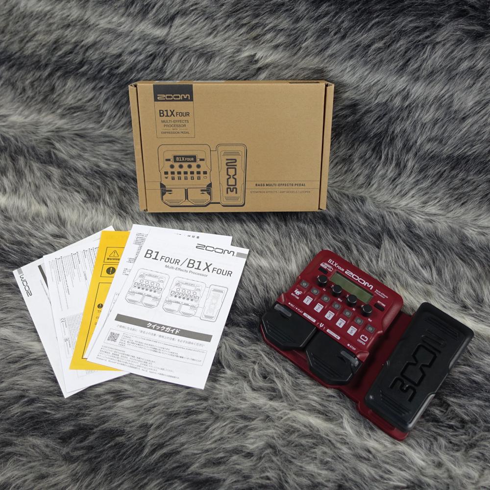 ZOOM B1Xfour マルチエフェクター 【保証書付き】 【公式ショッピング