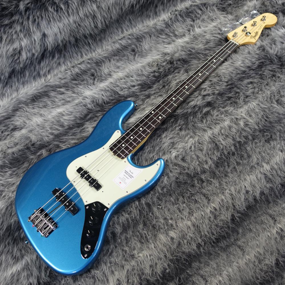 Made in Japan Traditional 60s Jazz Bass Lake Placid Blue Fender