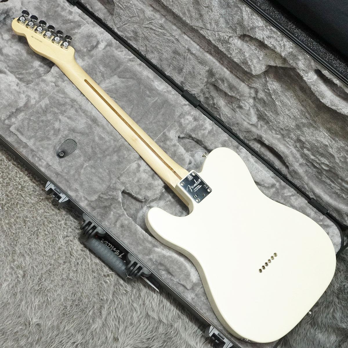 American Showcase Telecaster RW Olympic Pearl Fender