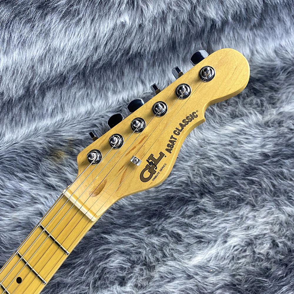 Tribute ASAT Classic Bluesboy Semi-Hollow 3-Tone Sunburst G&L