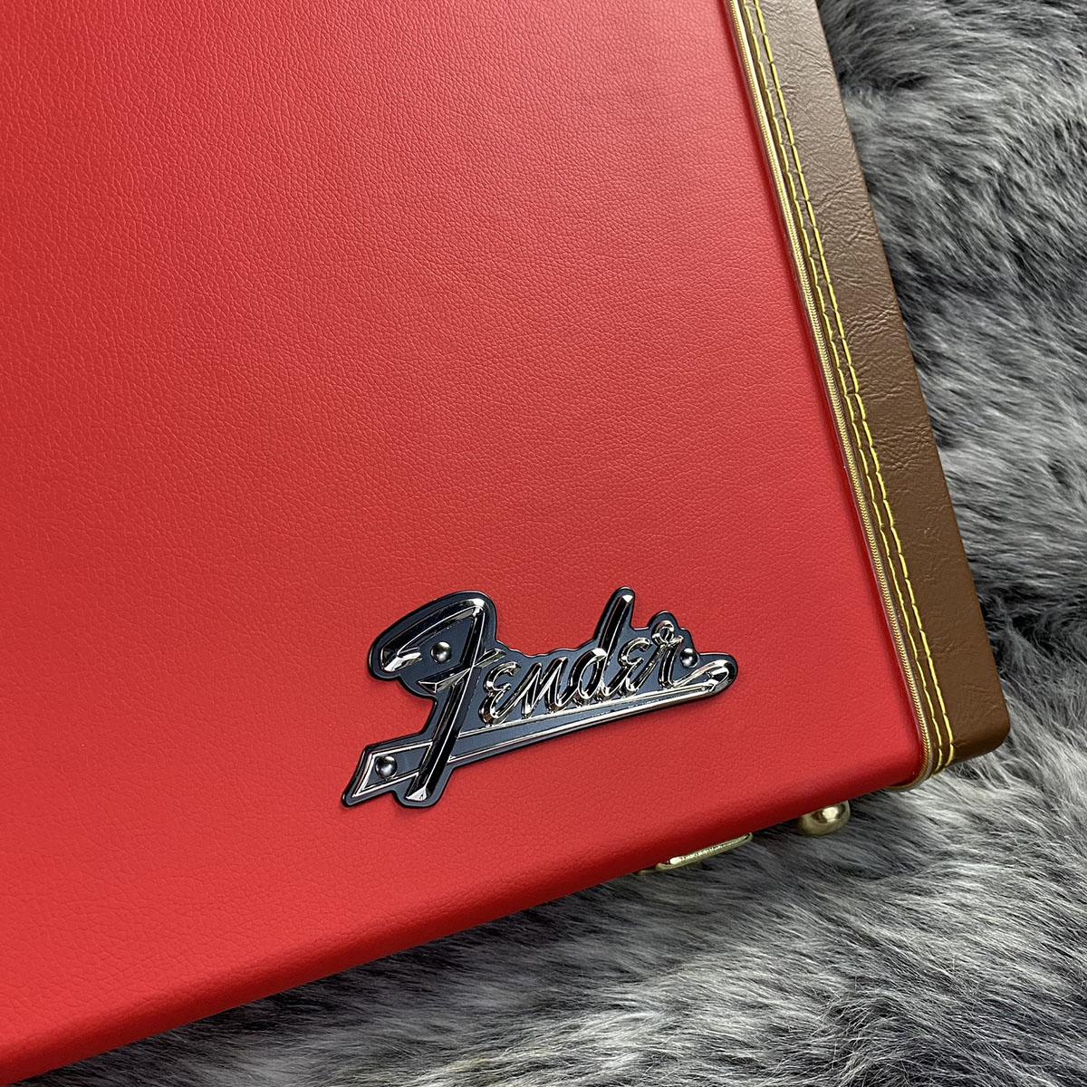 Classic Series Wood Case Strat/Tele Fiesta Red Fender ギター