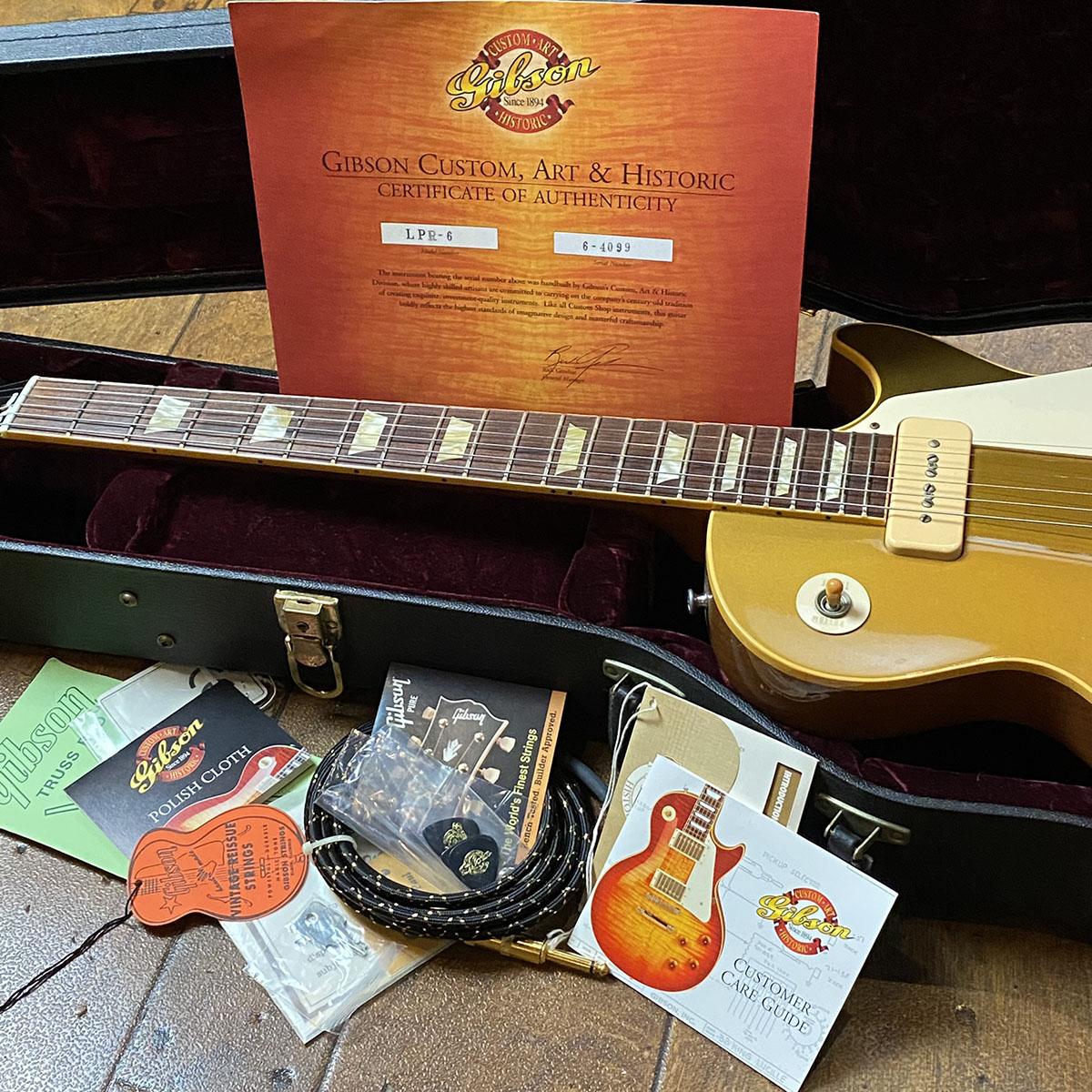Historic Collection 1956 Les Paul Standard Reissue Gold Top 2004