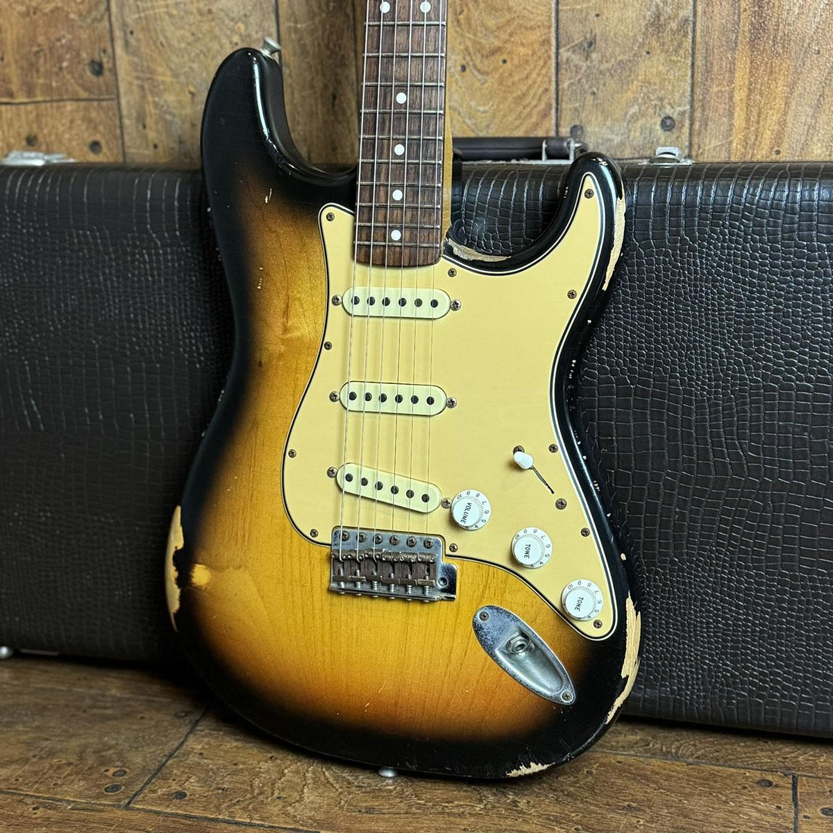 Old Friend Contour Greenguard Road Warrior (Heavy) 3Tone Burst RS