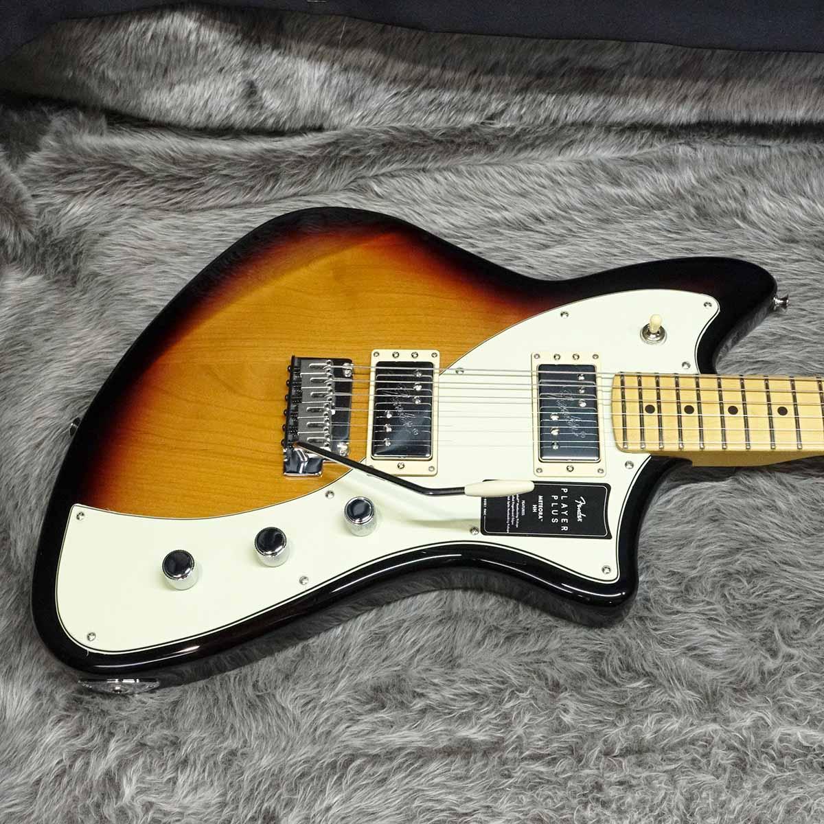 Player Plus Meteora HH MN 3-Color Sunburst Fender エレクトリック